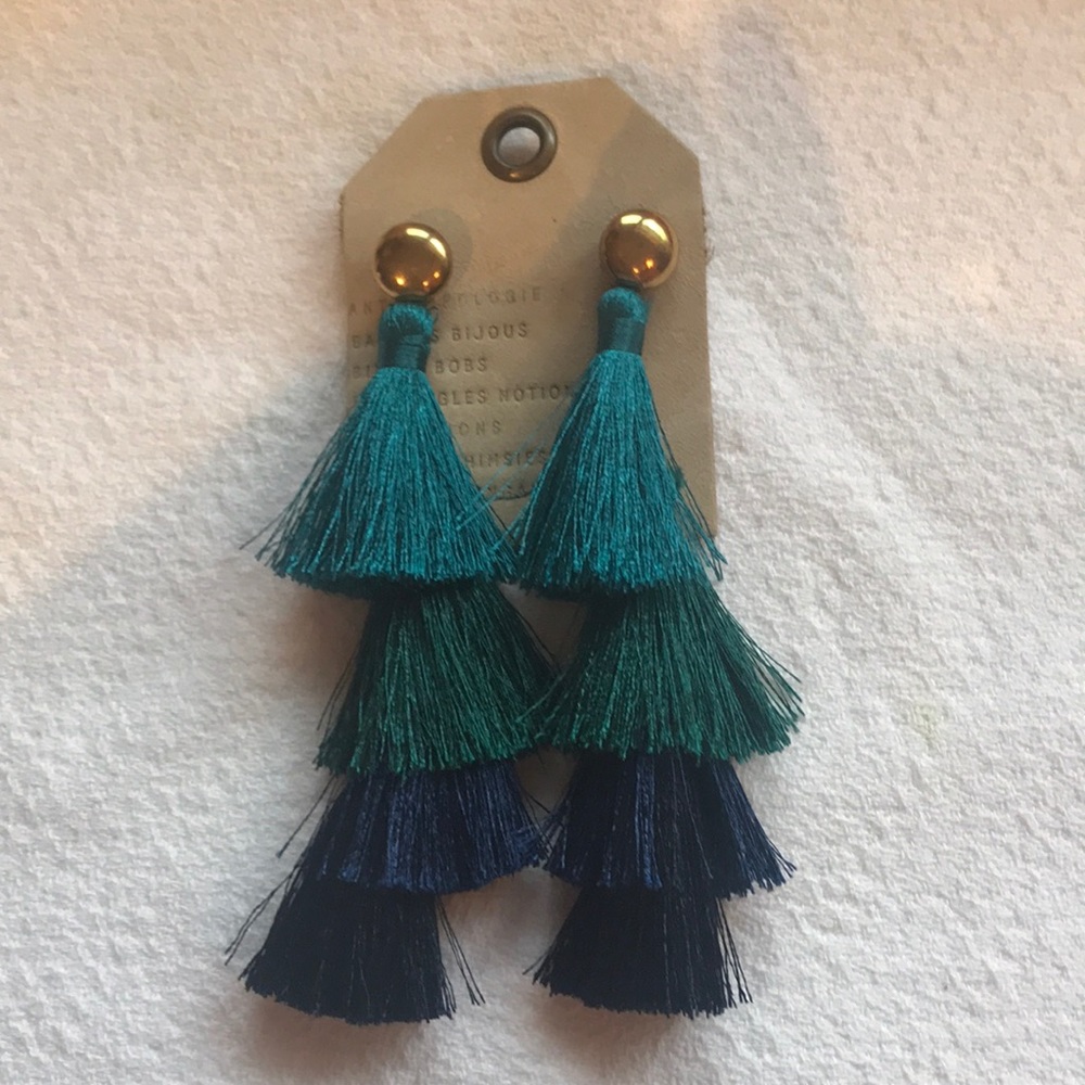 Anthropologie Tassel earrings